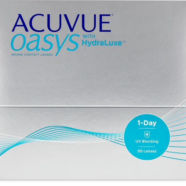 ACUVUE OASYS 1-Day with HydraLuxe Technology (90-lens pack)