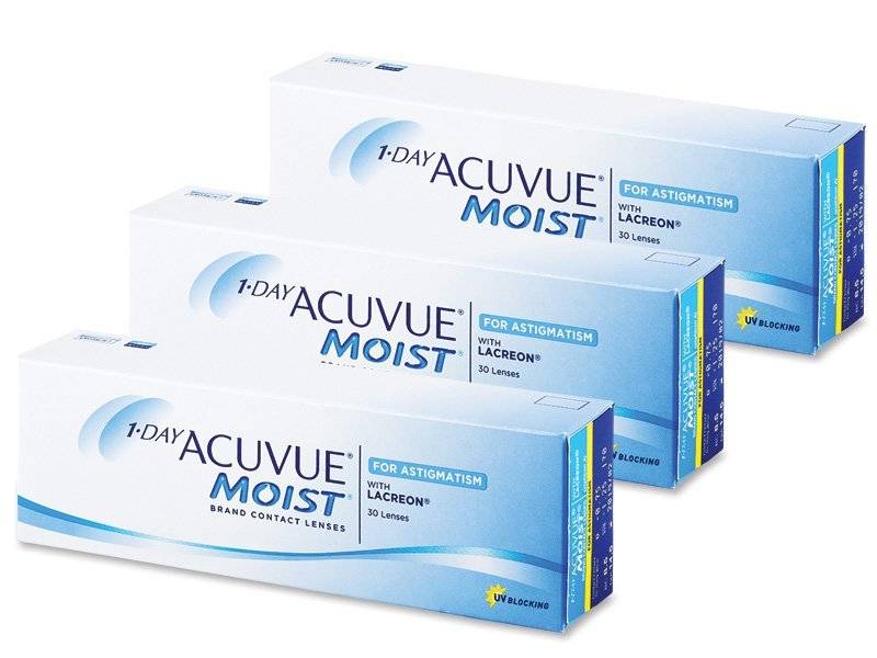 1-DAY ACUVUE  MOIST for ASTIGMATISM